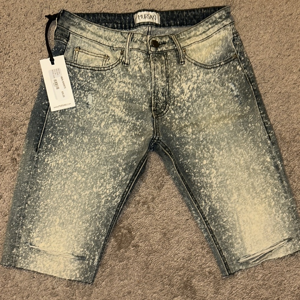 Denim Shorts By Mursaki